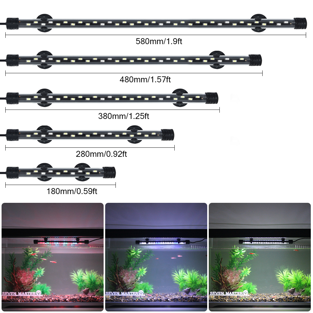 Aquarium Fish Photography - Aquarium Light LED Plant Grow โคมไฟกันน้ําถังปลา