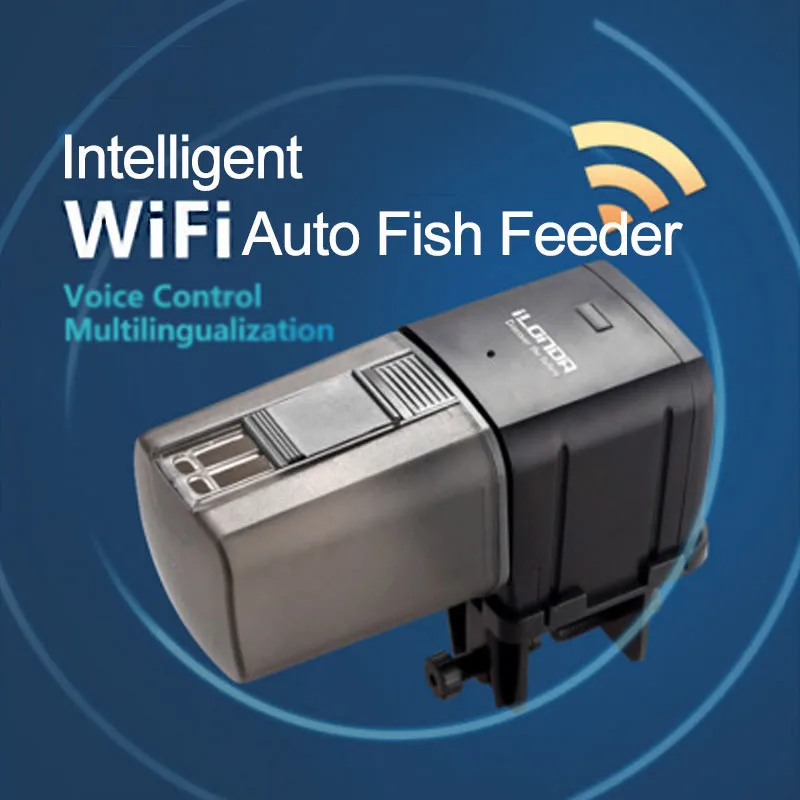 Aquarium Fish Food - Ilonda อัตโนมัติตู้ปลาตู้ปลาเครื่องป้อนอาหาร Wifi ไร้สายอัจฉริยะ Dispenser