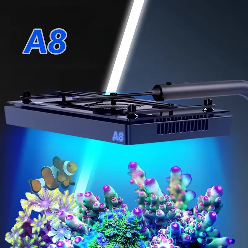 Aquarium Fish Marine - ไฟ LED สำหรับตู้ปลาทะเล A8SE II Max
