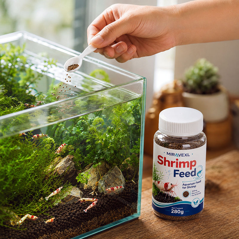 อาหารกุ้งเม็ดจมน้ำสำหรับตู้ปลา - Aquarium Fish Food บทวิจารณ์และราคา