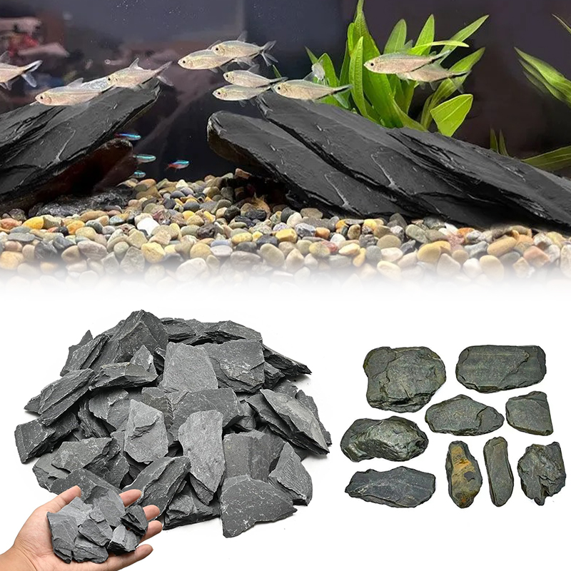 ชุดหินตกแต่งตู้ปลา 500/1000 กร - Aquarium Fish Bowl บทวิจารณ์และราคา