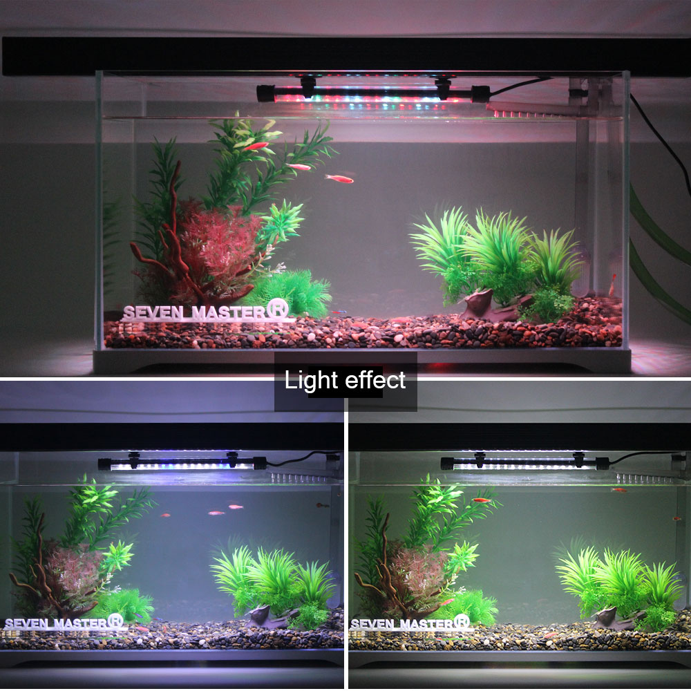 Aquarium Light LED Plant Grow  - Aquarium Fish Photography บทวิจารณ์และราคา