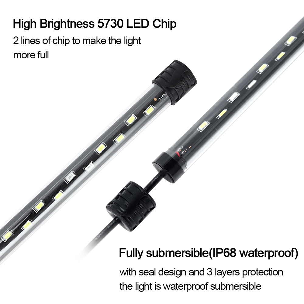 Aquarium Light LED Plant Grow  - Aquarium Fish Photography บทวิจารณ์และราคา