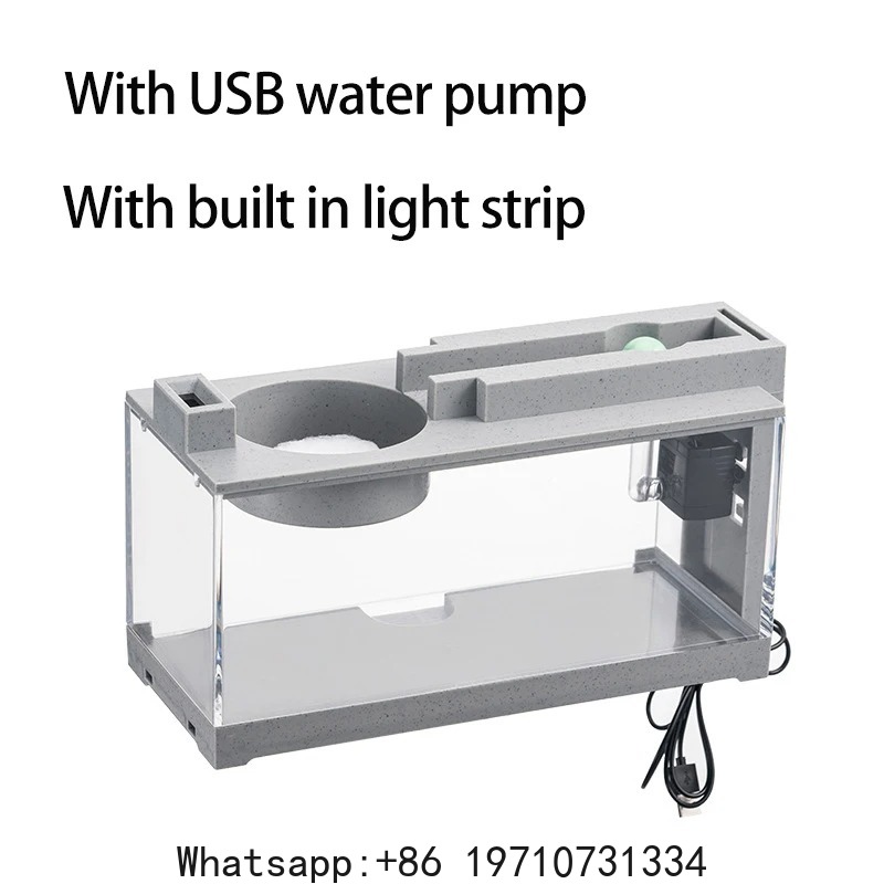 ชุดตู้ปลาพร้อมอุปกรณ์เสริมในตั - Fish Aquarium Home บทวิจารณ์และราคา