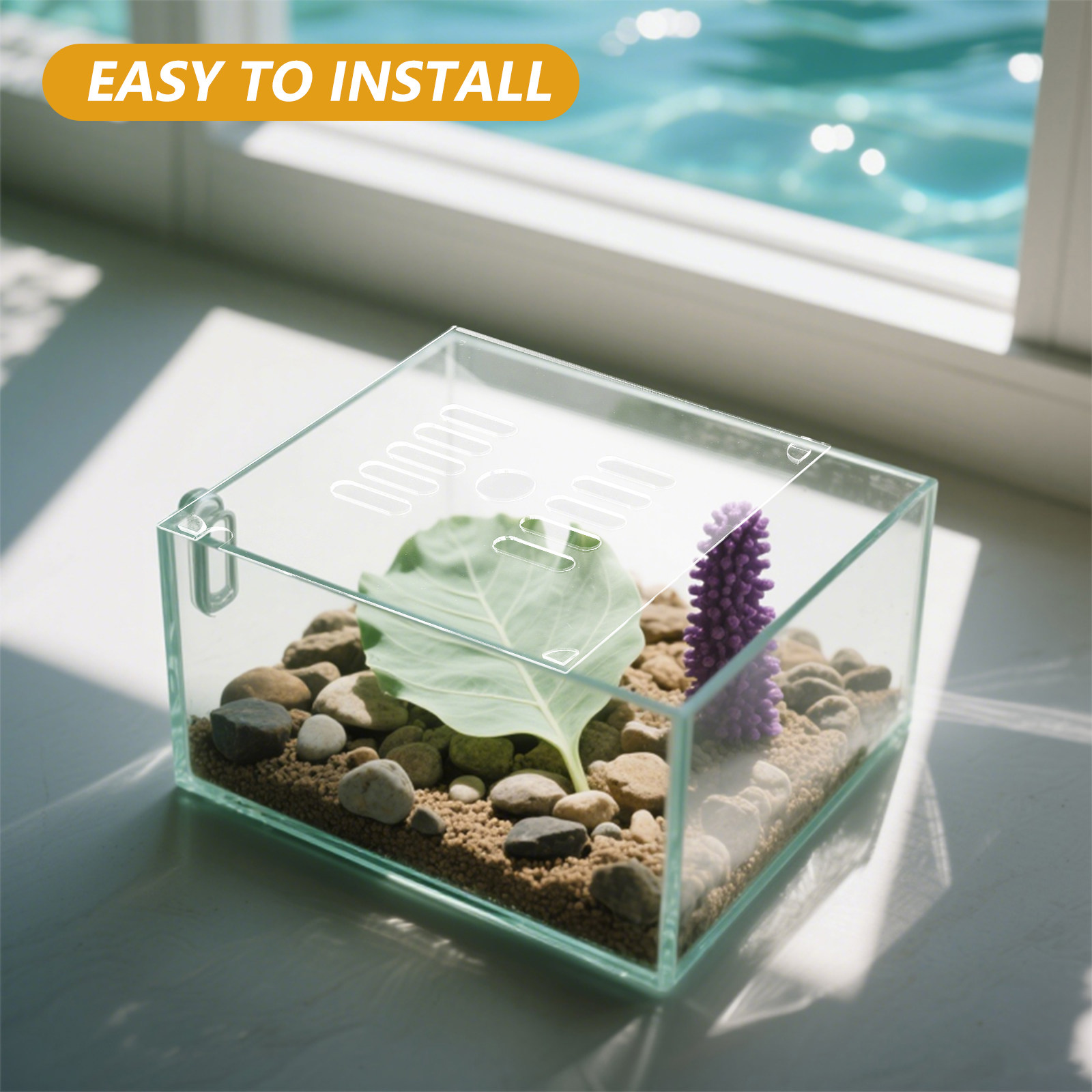 ฝาปิดตู้ปลาอะคริลิกทรงกลมขนาด  - Aquarium Fish In Bowl บทวิจารณ์และราคา