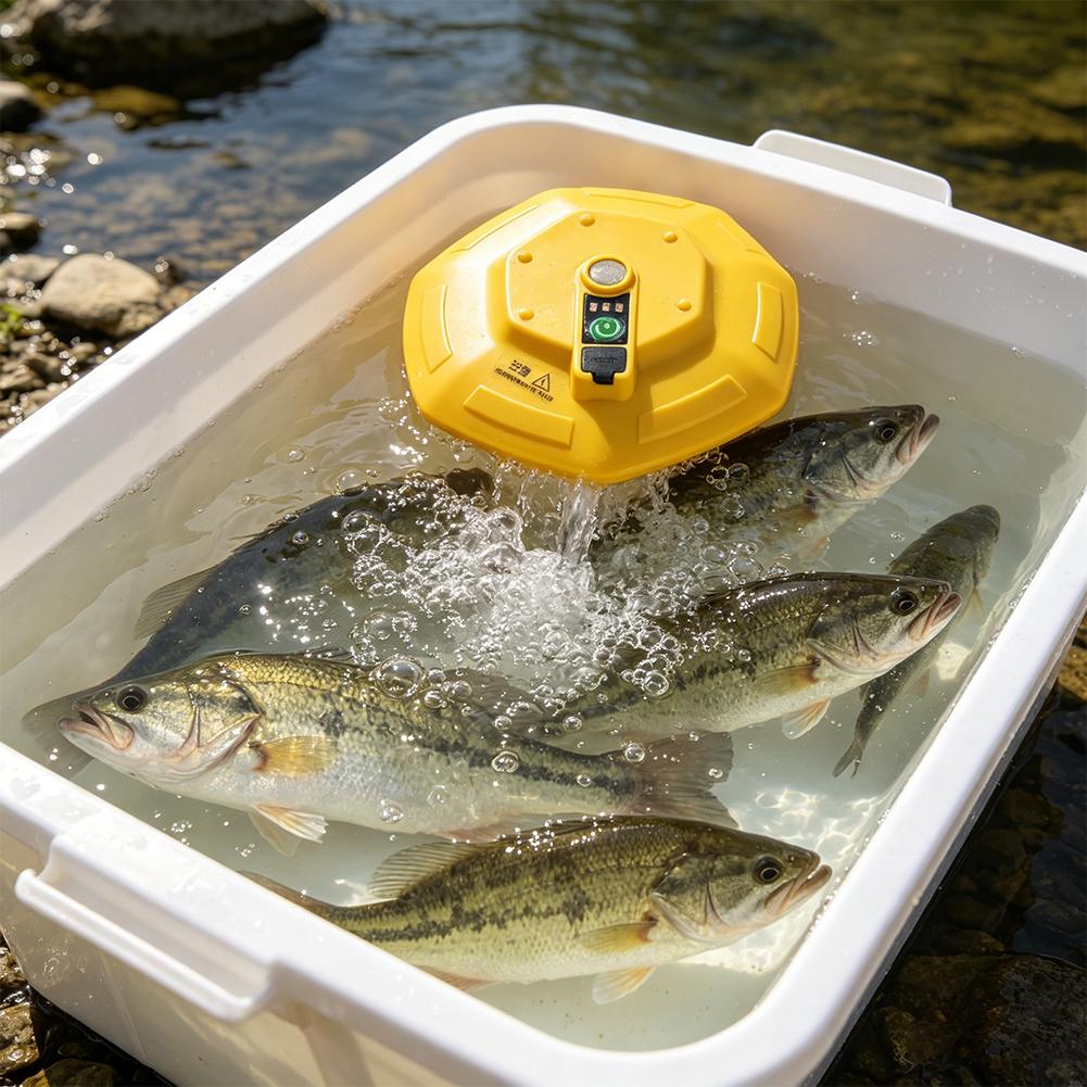 ปั๊มออกซิเจนไร้สายแบบชาร์จไฟได - Aquarium Fish Marine บทวิจารณ์และราคา