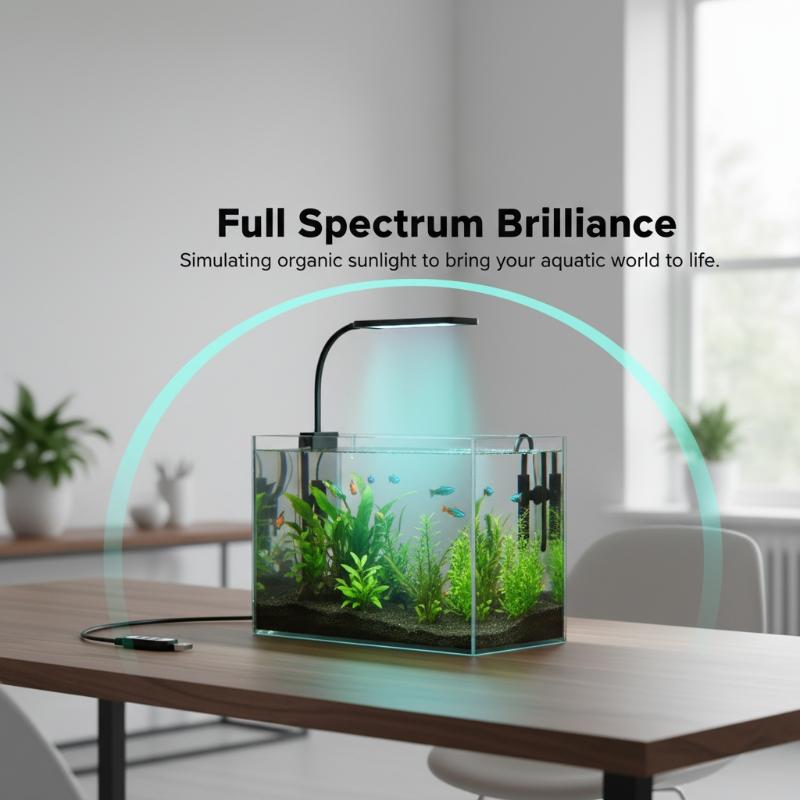 ไฟคลิปหนีบตู้ปลาแบบยืดหยุ่น US - Fish Aquarium Home บทวิจารณ์และราคา