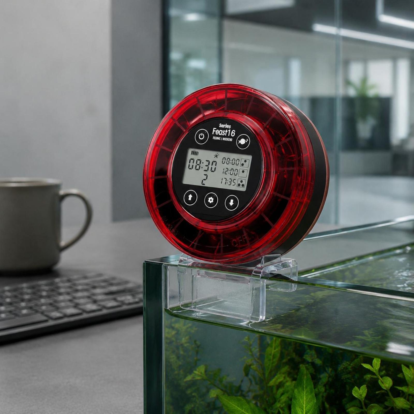 เครื่องให้อาหารปลาอัตโนมัติ ปร - Aquarium Fish Food บทวิจารณ์และราคา
