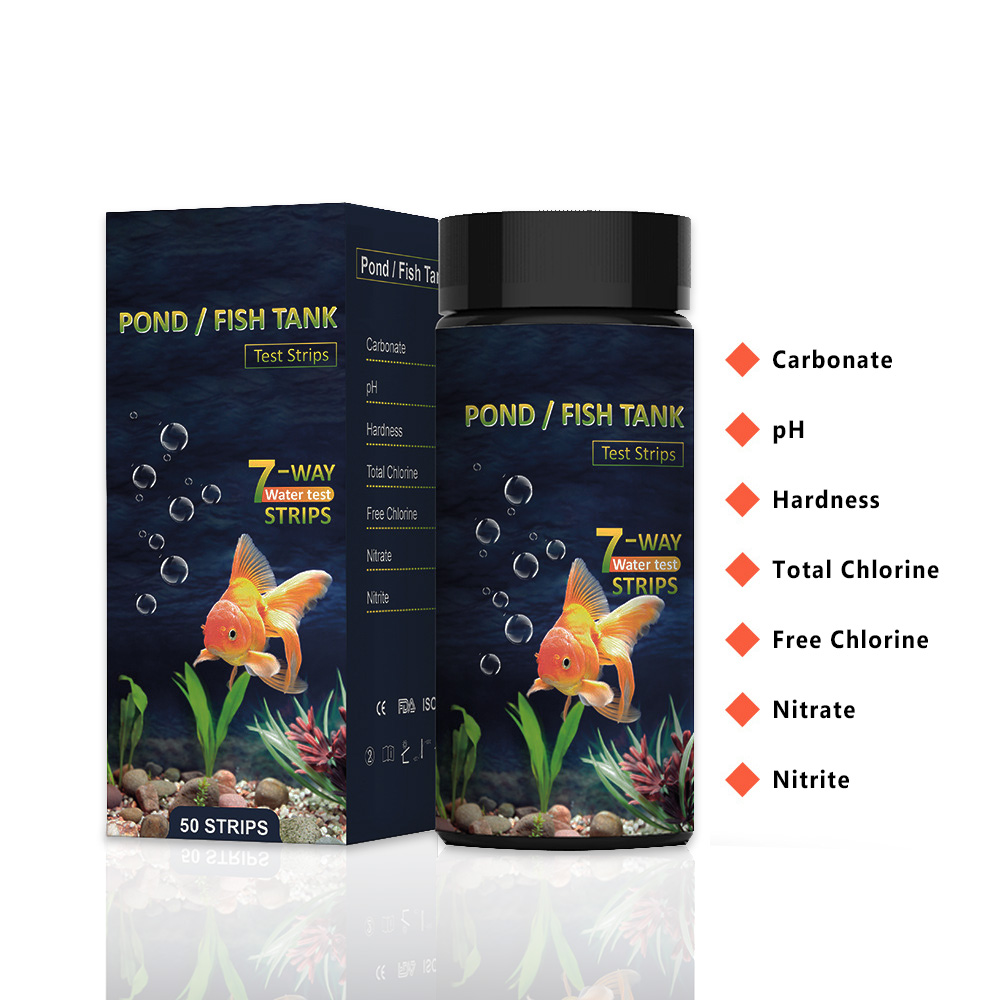 7 in 1 Aquarium Test Strips, 5 - Aquarium Fish Freshwater บทวิจารณ์และราคา