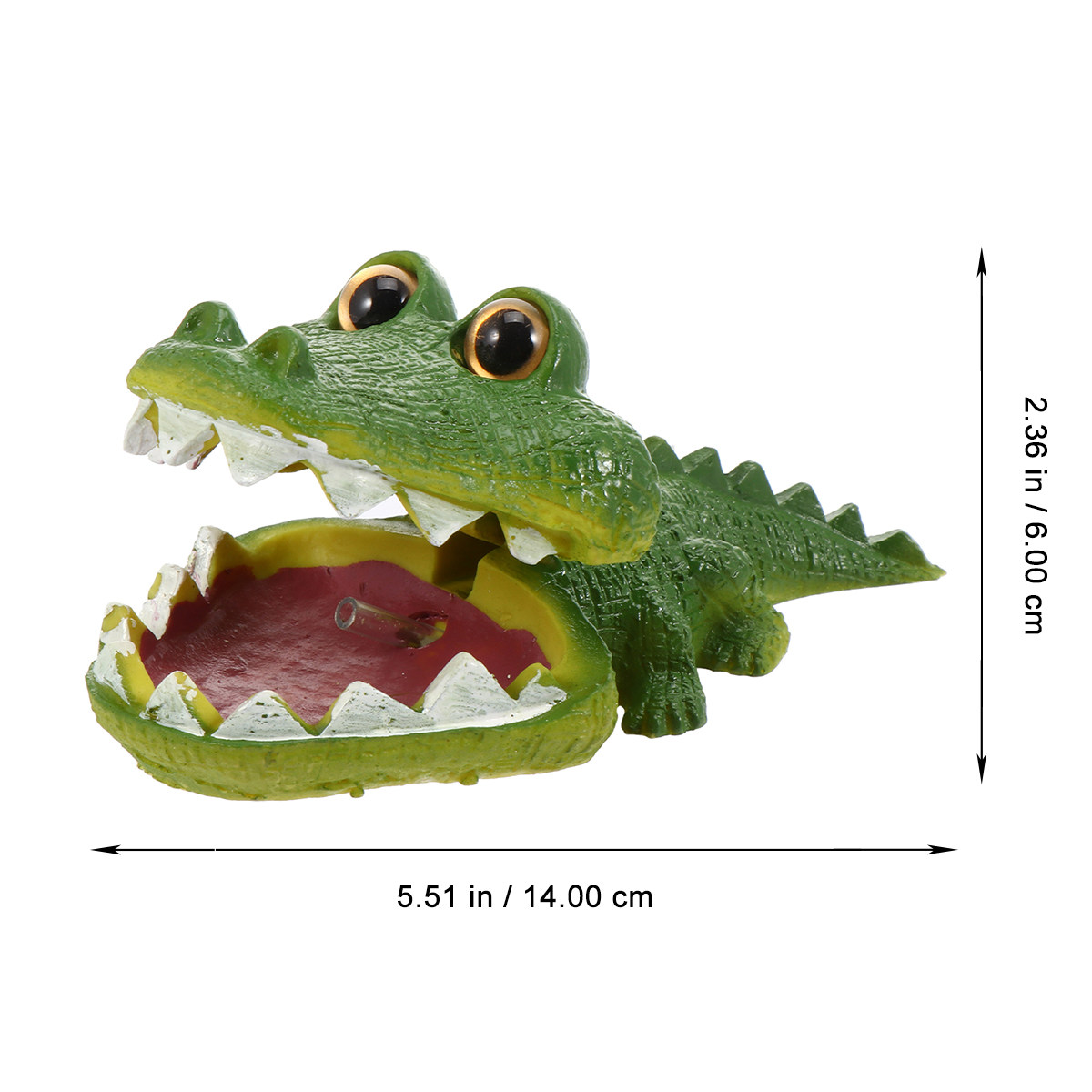 ของตกแต่งตู้ปลาแบบสร้างสรรค์ ร - Aquarium Fish Alligator บทวิจารณ์และราคา