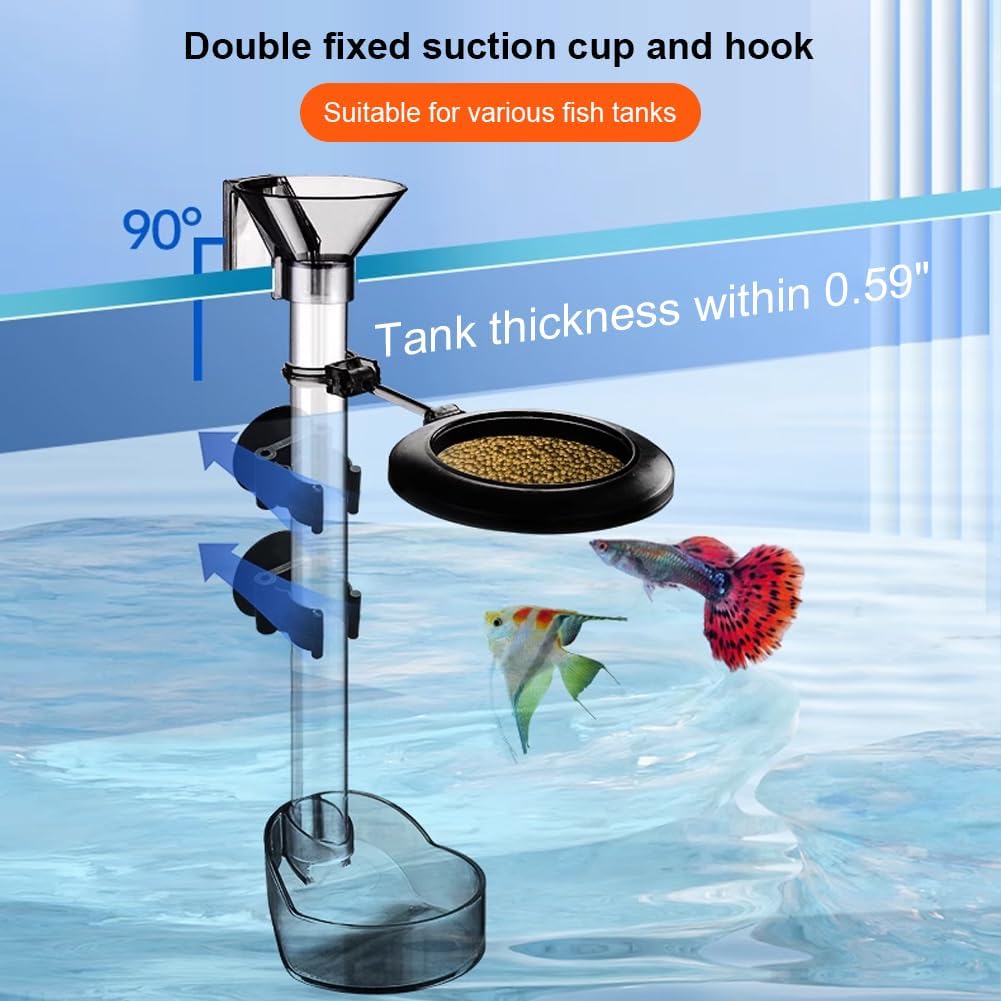 ชุดจานให้อาหารปลาและกุ้ง ชุดท่ - Aquarium Fish Food บทวิจารณ์และราคา