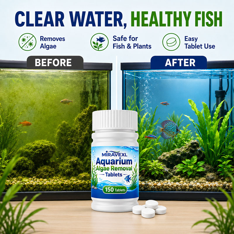 เม็ดกำจัดตะไคร่น้ำในตู้ปลา MIR - Aquarium Fish Freshwater บทวิจารณ์และราคา