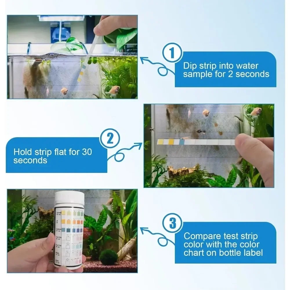 ชุดทดสอบคุณภาพน้ำในตู้ปลา ชุดท - Aquarium Fish Freshwater บทวิจารณ์และราคา