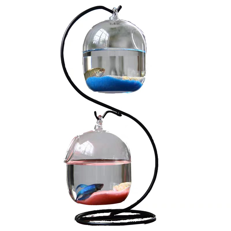 Creative Double-Deck ระงับโปร่ - Aquarium Fish In Bowl บทวิจารณ์และราคา