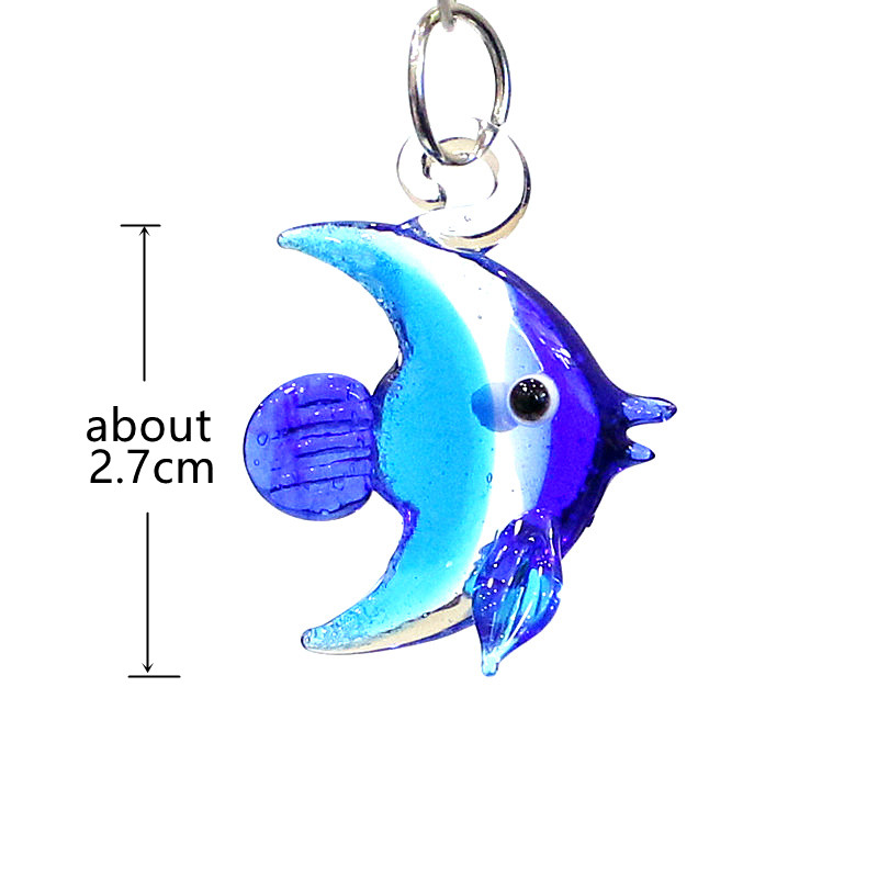 2ชิ้นขนาดเล็กรูปสัตว์ทะเลจี้น่ - Aquarium Fish Marine บทวิจารณ์และราคา