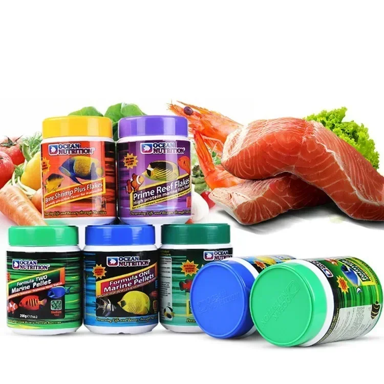 สูตรโภชนาการทางทะเลอาหารเม็ดทา - Aquarium Fish Food บทวิจารณ์และราคา