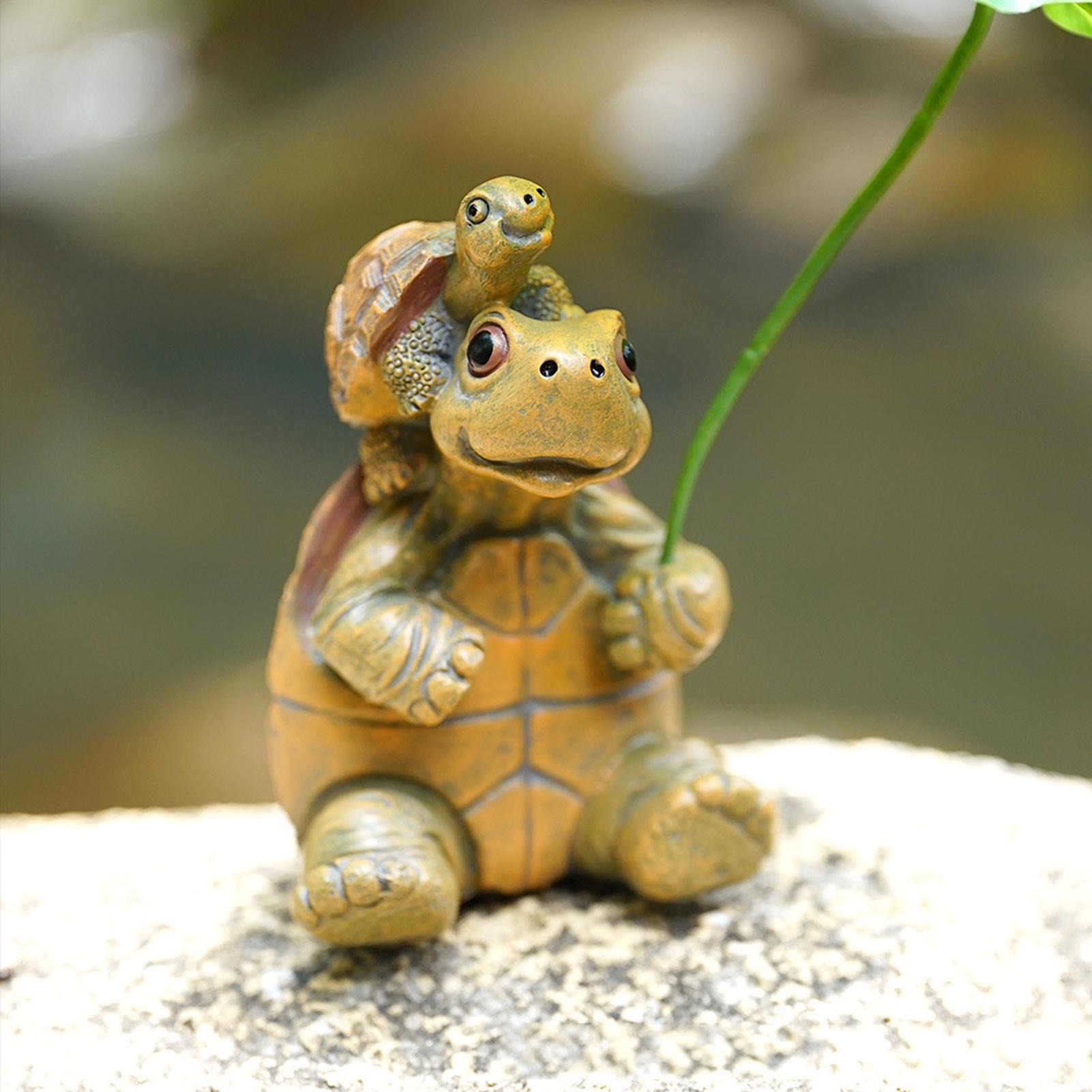 ตุ๊กตาเต่าตกแต่งตู้ปลา รูปปั้น - Fish Aquarium Home บทวิจารณ์และราคา