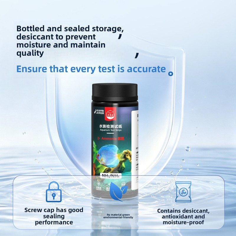 ชุดทดสอบน้ำในตู้ปลา 8-in-1 - ช - Aquarium Fish Freshwater บทวิจารณ์และราคา